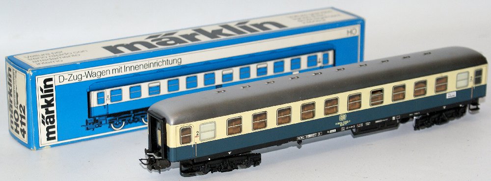 Vintage HO Scale #4112 MARKLIN Märklin DB Express 2nd (1 of 2)
