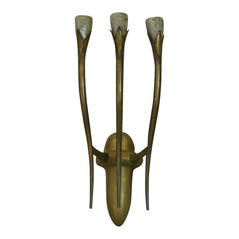 Single 3 Arm Gio Ponti Sconce (1 of 10)