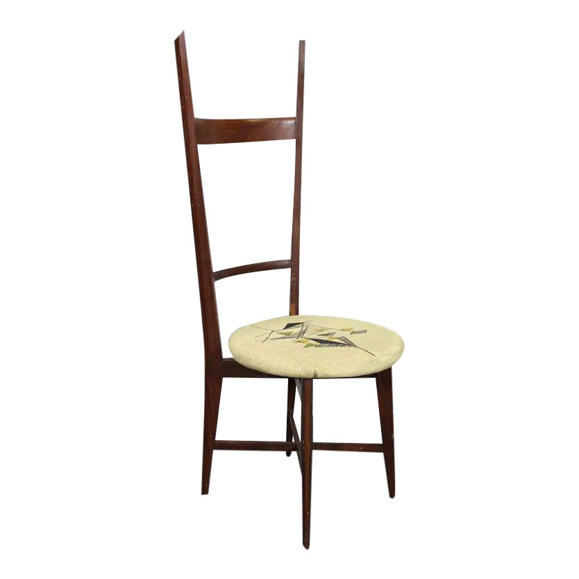 Italian High Back Side Chair (1 of 9)