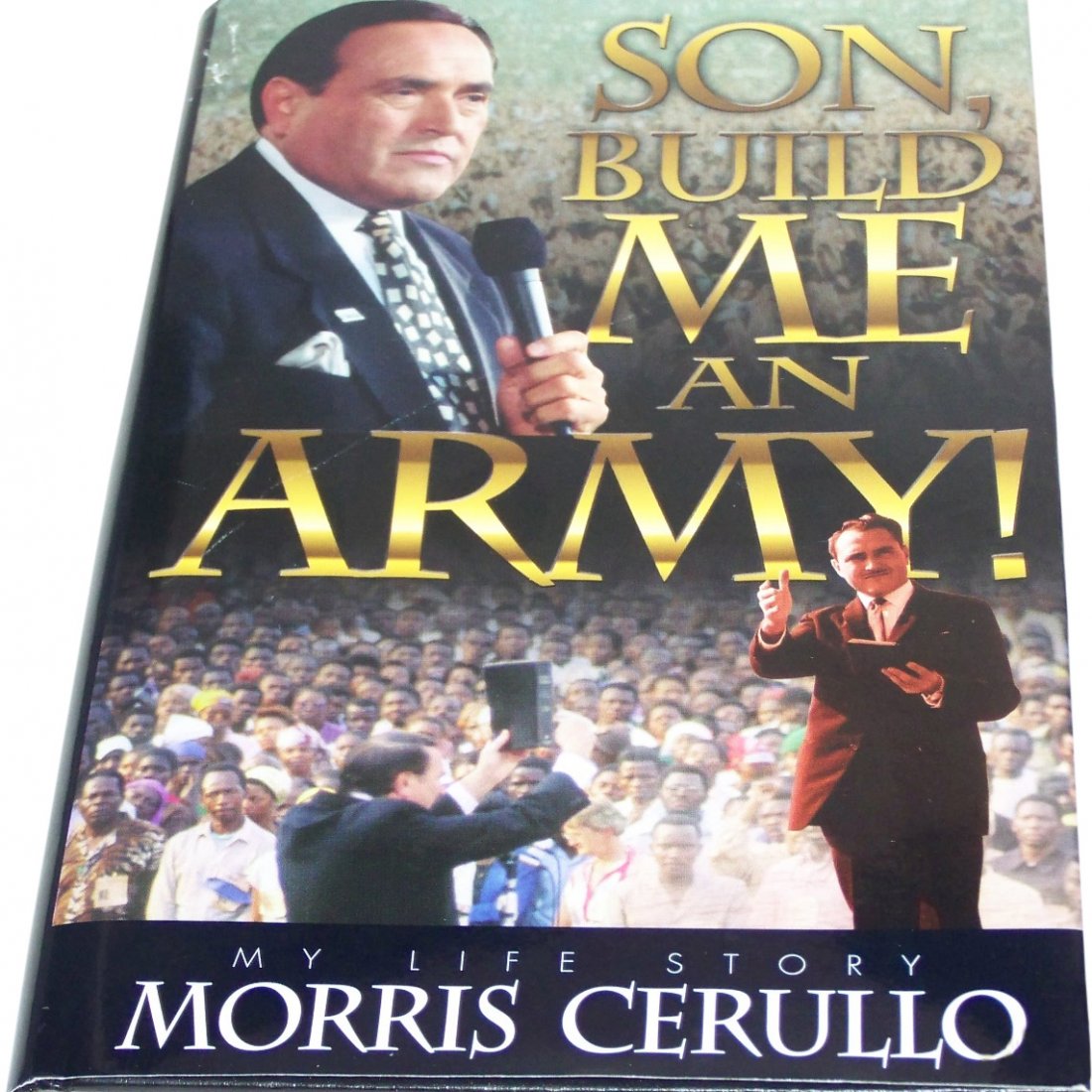 Son Build Me an Amy: Author: Morris Cerullo Copyright date is 1999, 1st edition, SIGNED BY THE AUTHOR, black cover over boards with gold lettering and design on the front and spine, no tears or bent pages nor any writing.