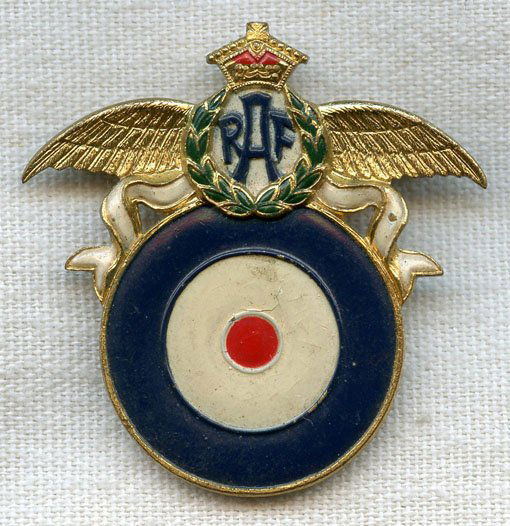 WWII Royal Air Force (RAF) Air Ambulance Donation Badge (1 of 2)