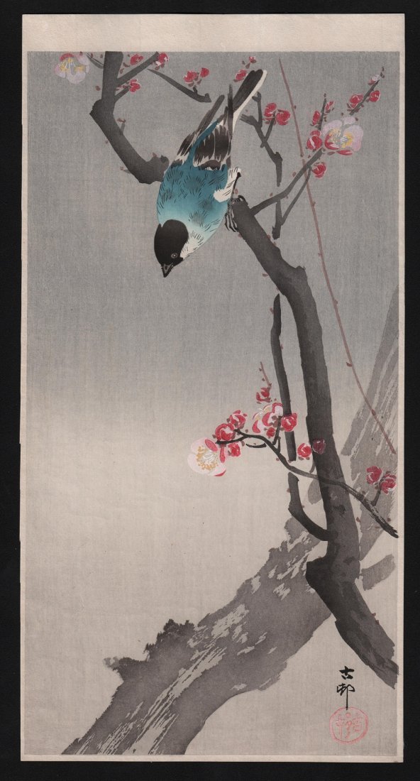 Original Japanese Woodblock print by Koson (1 of 2)