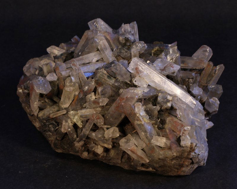 Fine Quartz Crystal and black Tourmaline specimen (1 of 2)