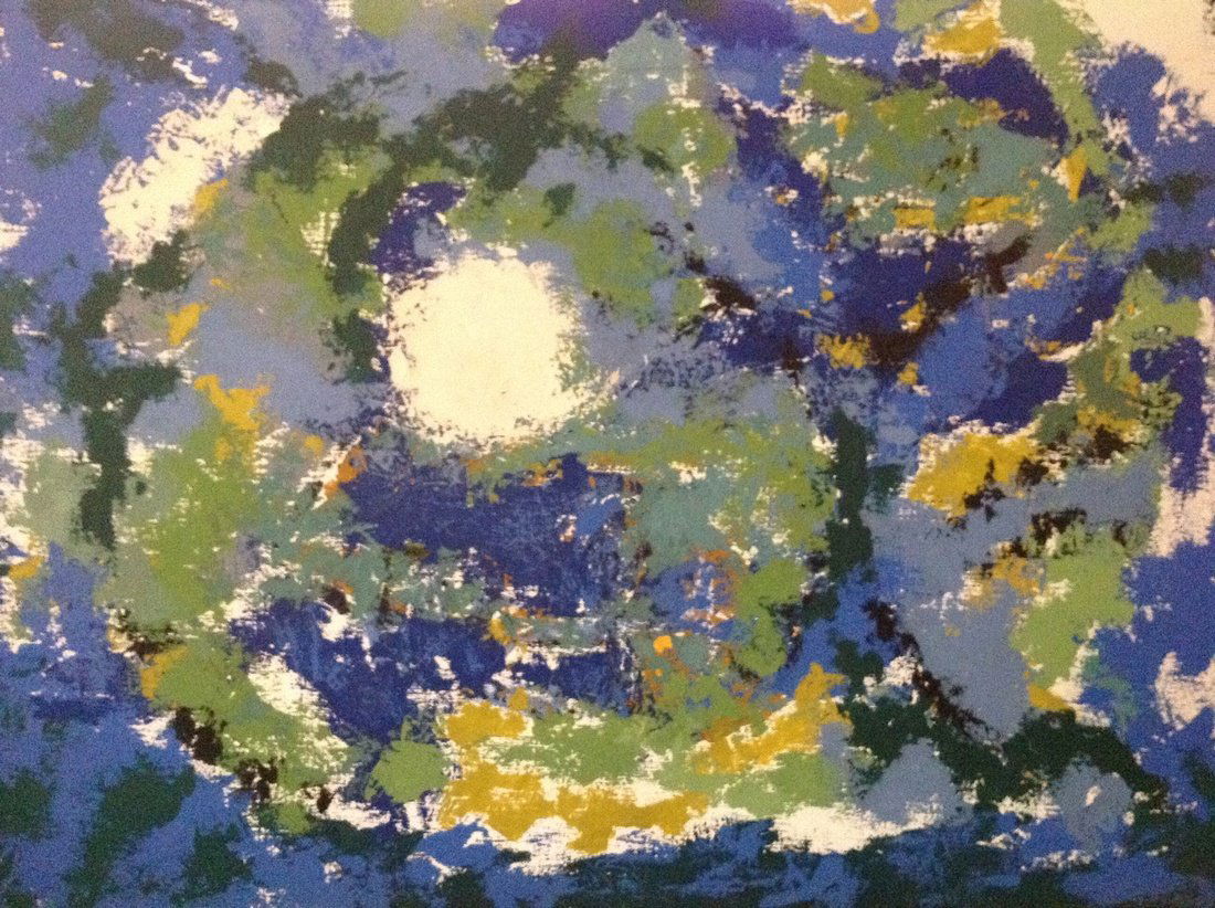 Shirley Bleviss - Abstract Painting - Mid Century (1 of 4)