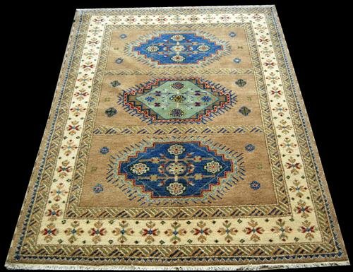FINE LOOKING RUST COLOR HAND WOVEN ORIENTAL RUG, 5'9" X (1 of 4)