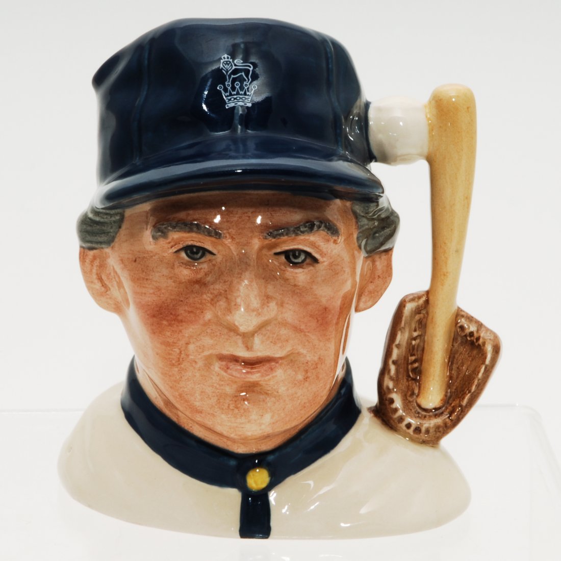 Royal Doulton Character Jug Baseball Player Small , (1 of 1)