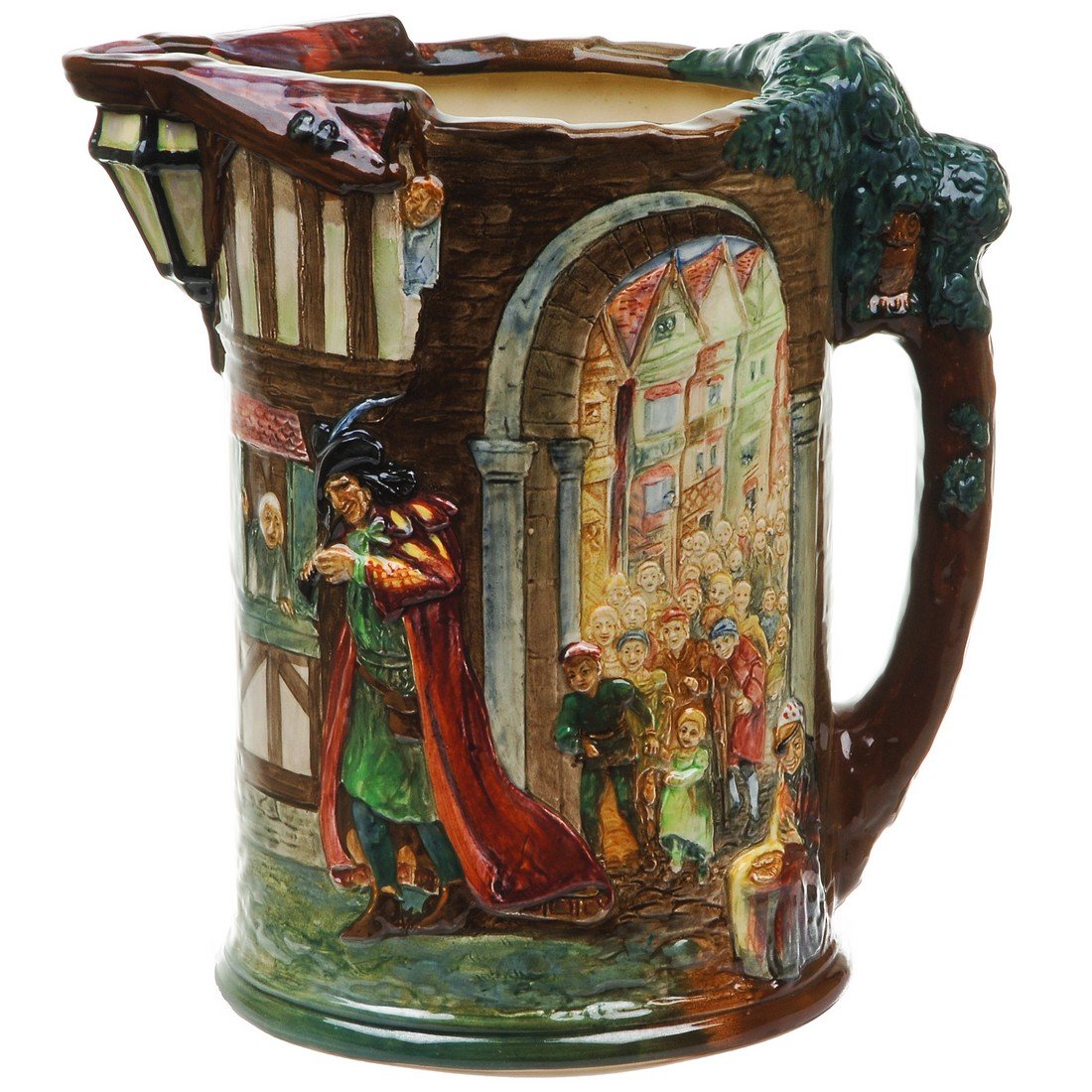 Royal Doulton Pied Piper Loving Cup, H. 10.5", 1935, (1 of 3)