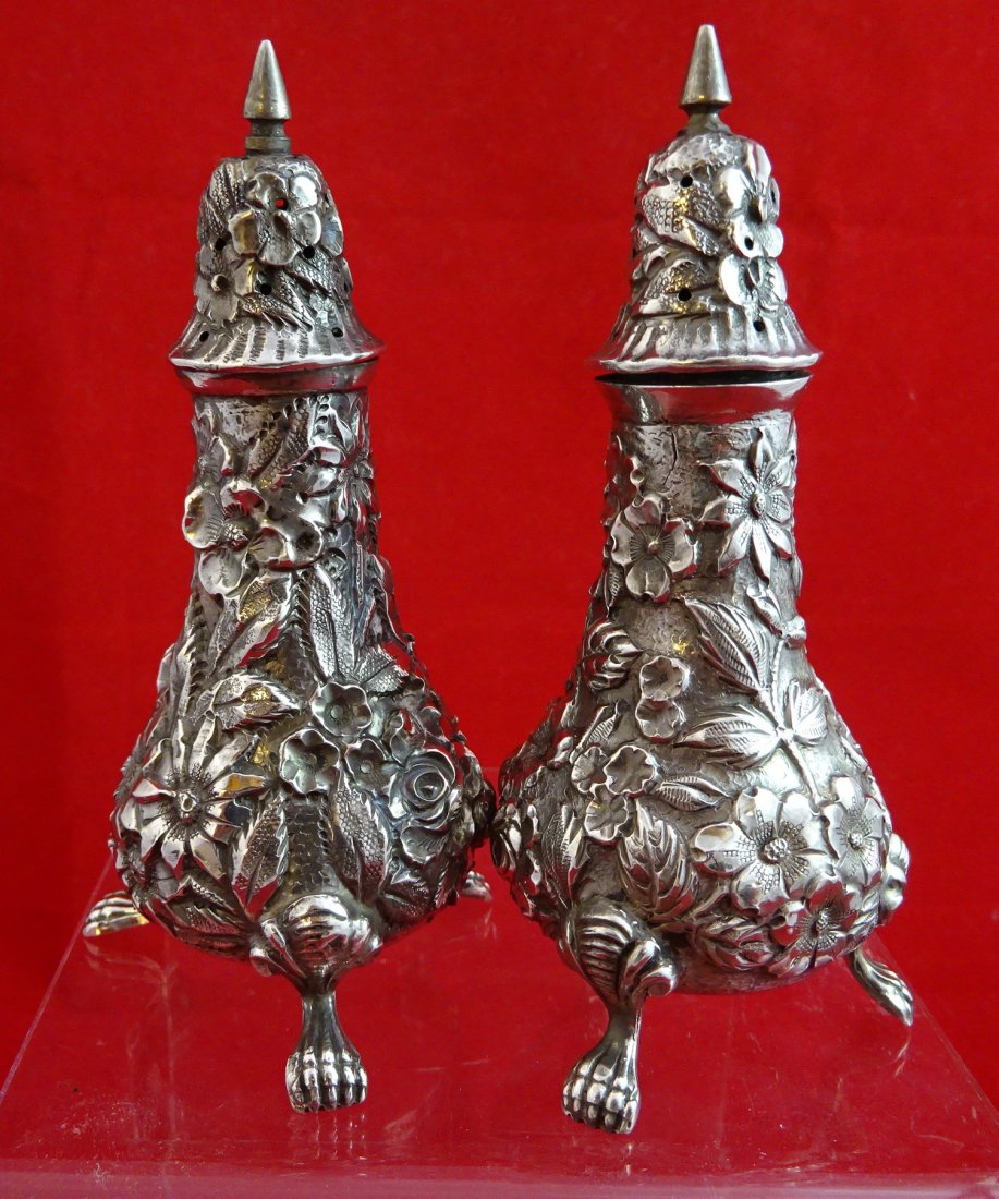 Baltimore Rose Schofield pr of salt & pepper shakers (1 of 6)