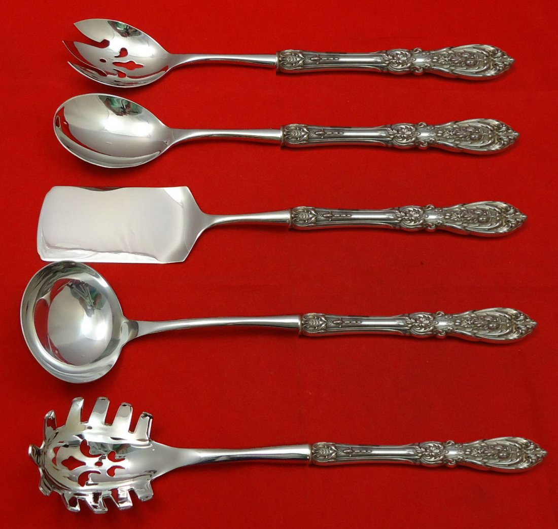 Francis I Reed & Barton sterling 5pc hostess set (1 of 1)