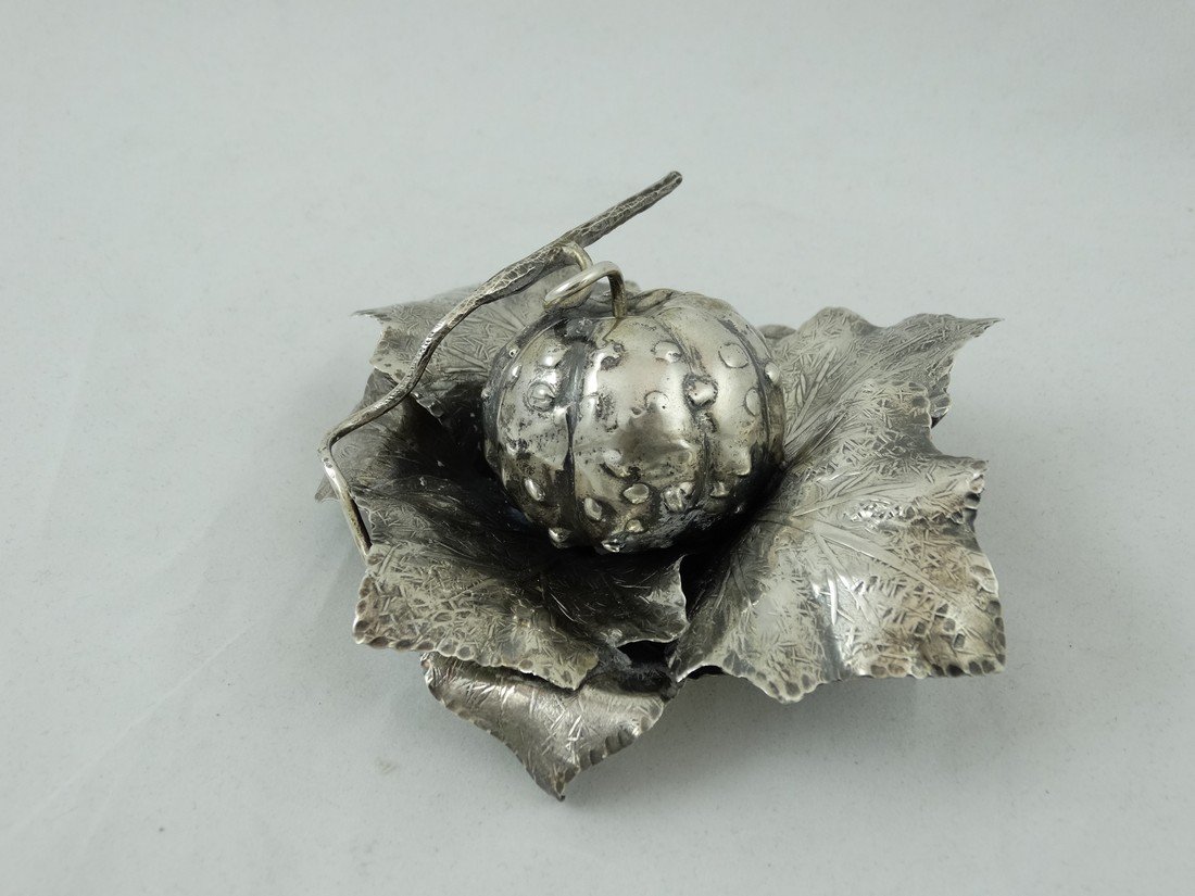 Buccellati Sterling Silver Small Basket With Fruiting (1 of 6)