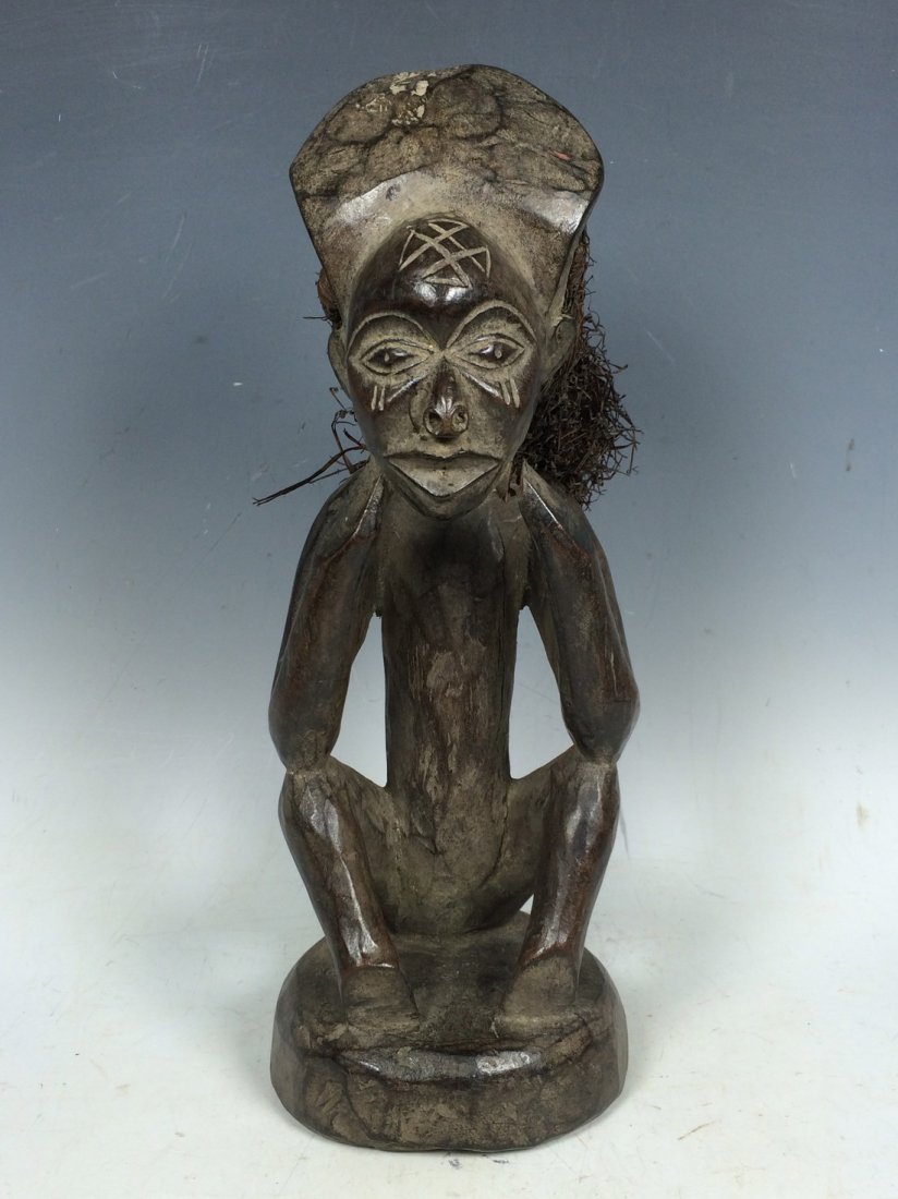 Carved Wooden Chokwe Statue (1 of 5)