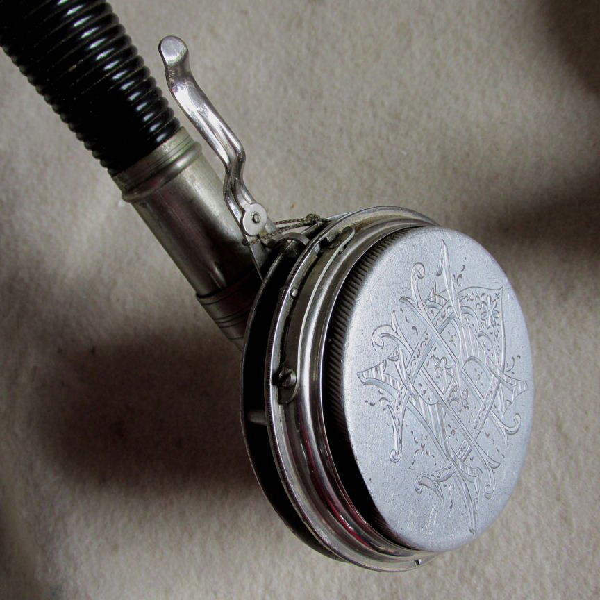 Antique c1895 Martin, Ilion Fishing Reel, Aluminum (1 of 6)