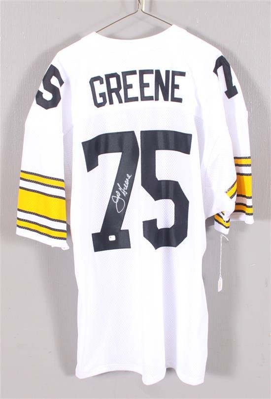 Mean Joe Greene Autographed/signed Jersey COA wth (1 of 2)