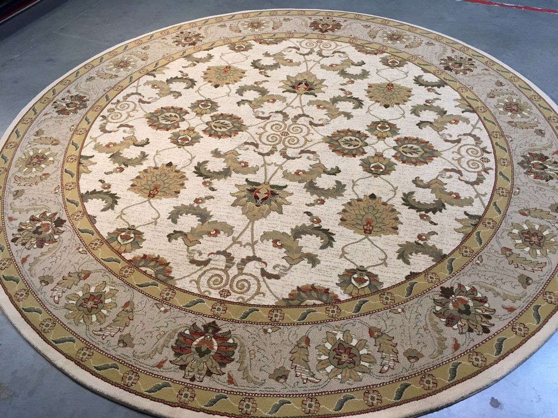 6 FT ROUND PREMIUM 1.0M PPSM  PERSIAN "MAHAL" DESIGN (1 of 6)
