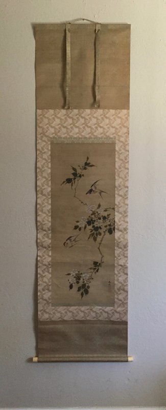 Swallows and Dogwood Flowers Tani Buncho (1 of 7)