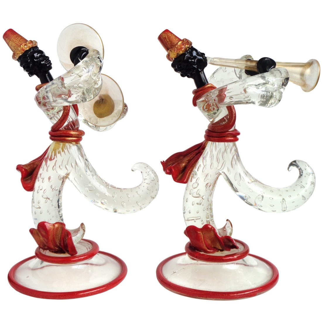 Seguso Vetri D' Arte Murano Flavio Poli Musician (1 of 7)