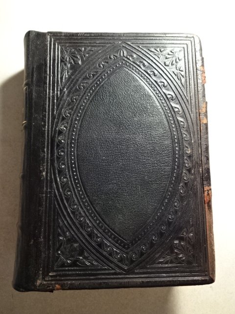 1859 Evidence of the Truth of the Crhristian Religion: “Evidence of the Truth of the Christian Religion….”, by Alexander Keith, printed at London byT. Nelson and Sons., MDCCCLIX (1859). Black leather embossed binding very good, some wear to front ed