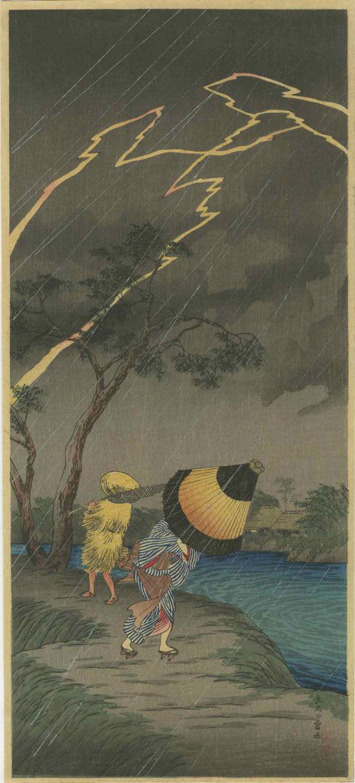 SHOTEI TAKAHASHI (HIROAKI) - Thunder Storm at Tateishi (1 of 2)
