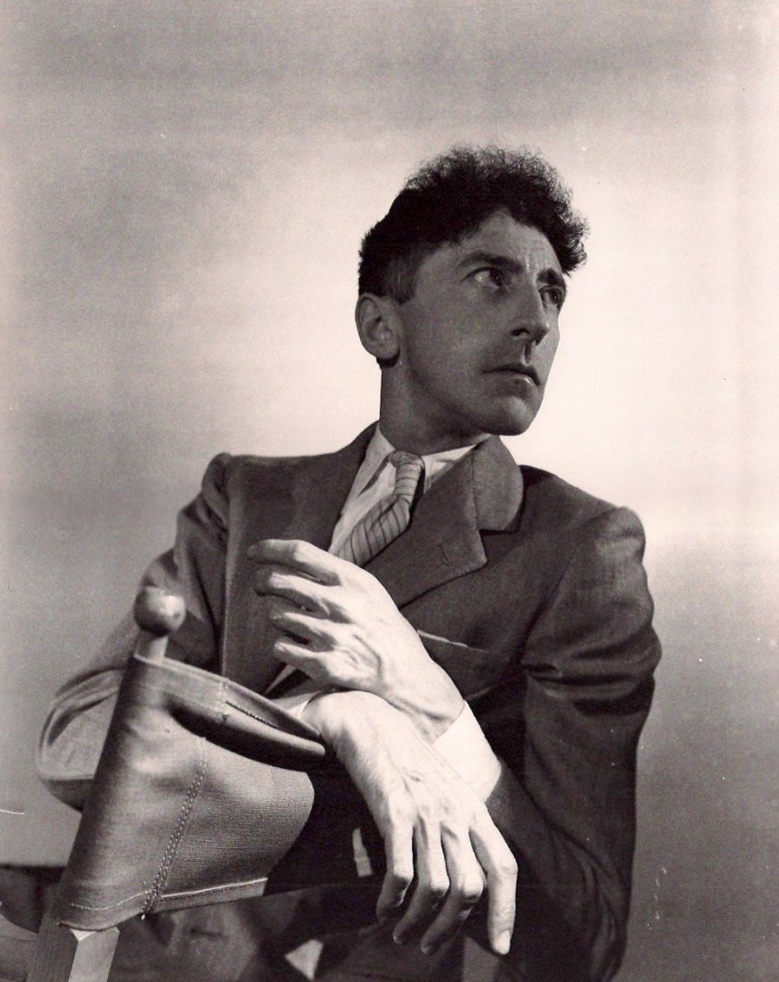 Lynes, G Platte - Jean Cocteau, 1956: Sheet-fed Gravure printed in 1994 in Japan - Image size 10" X 12.5" • Buyer Pays Shipping • Ships From Florida • Items will ship to the Continental US at a flat rate of $15.00 via USPS (insured)
