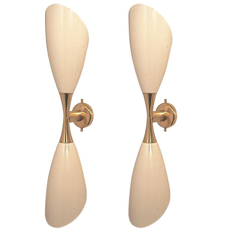 Pair Elegant Italian Sconce (1 of 7)