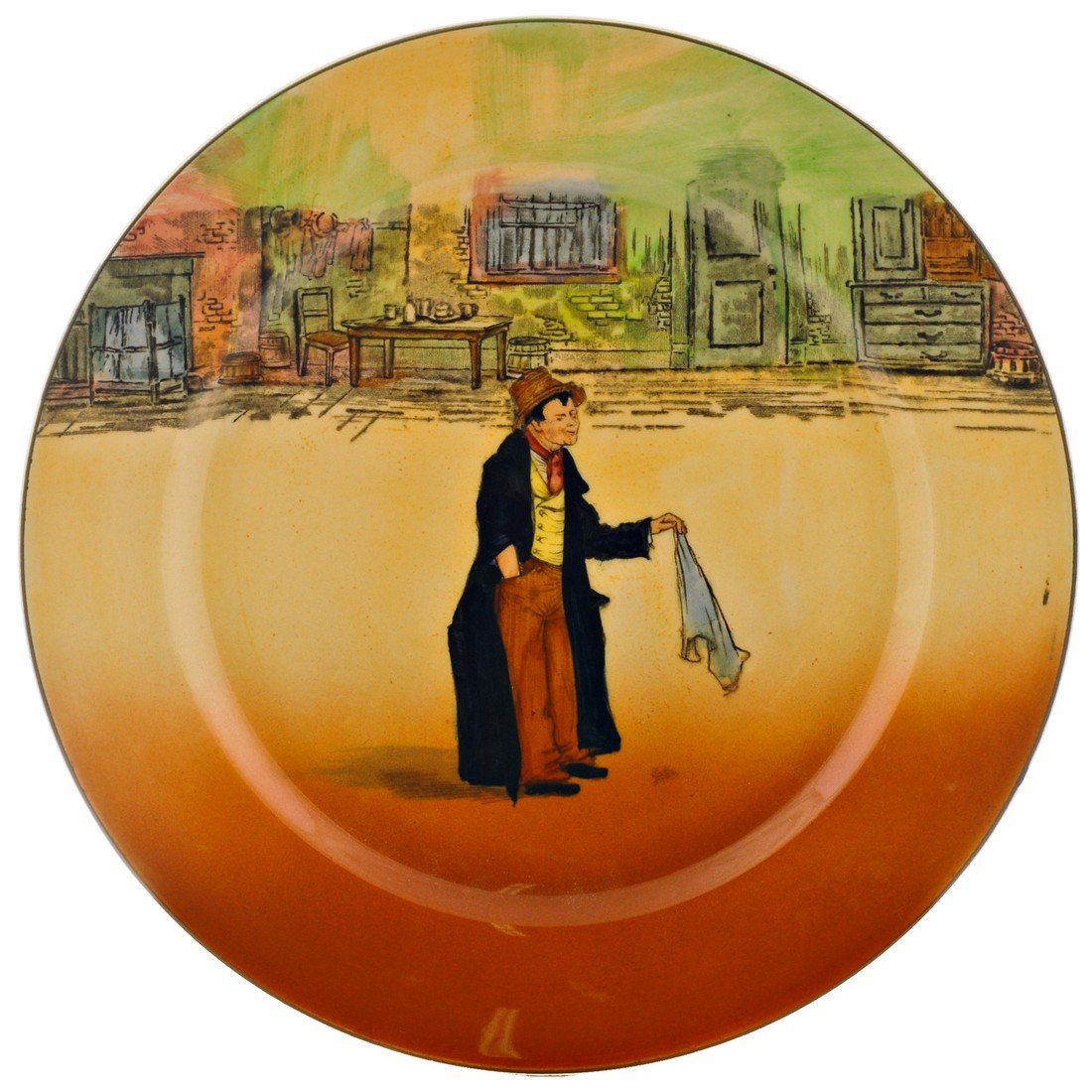 Royal Doulton Seriesware Artful Dodger Plate Inside (1 of 1)