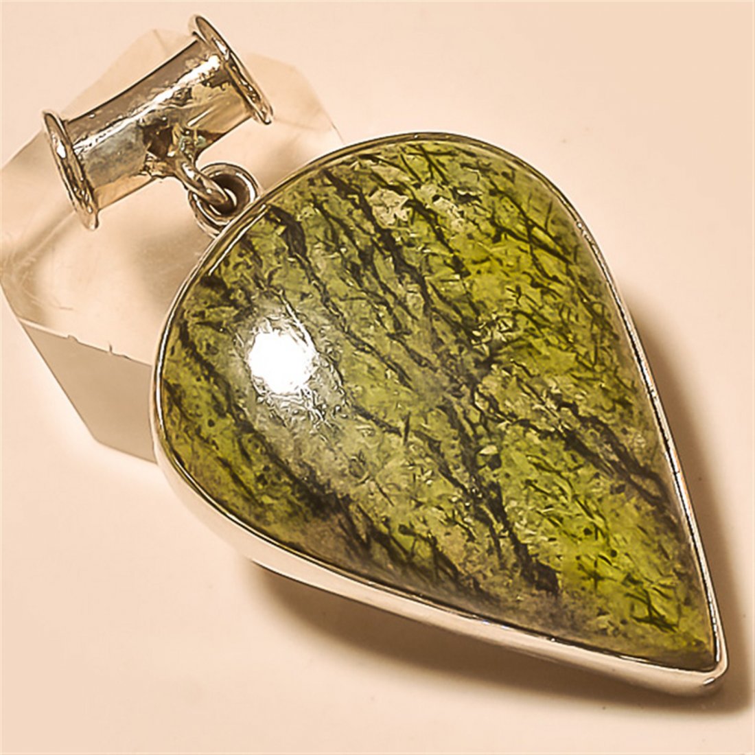 Rainforest Pendant Solid Sterling Silver (1 of 1)