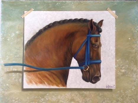 Blue Reigns-Mixed Media Original Antonino (1 of 1)