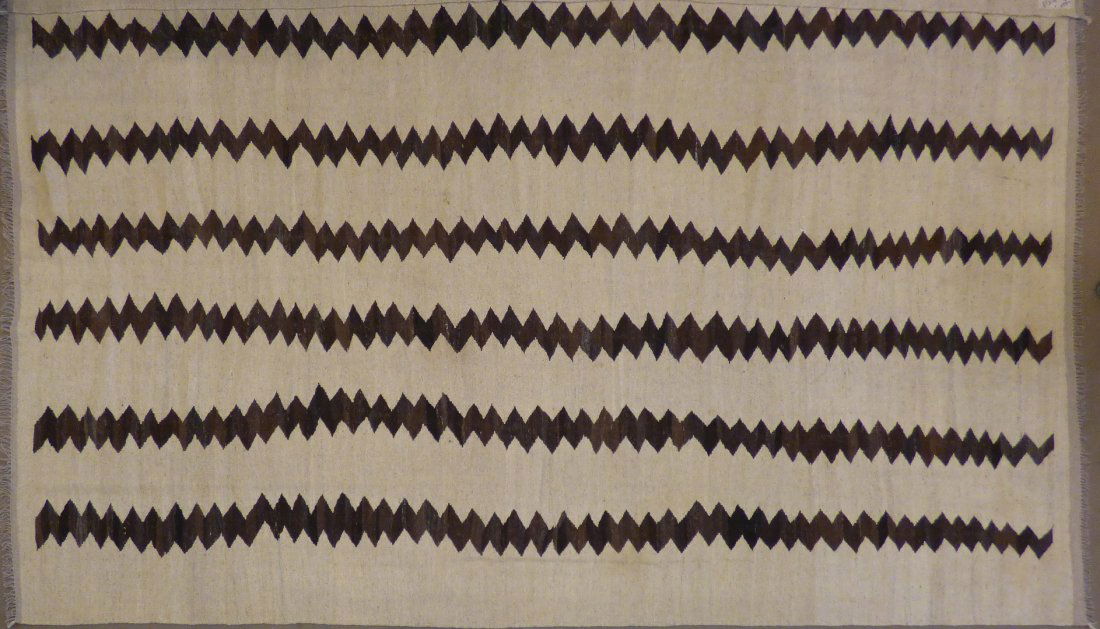 Afghan Kilim Maimana Hand Knotted 10'0" X 13'6" (1 of 2)