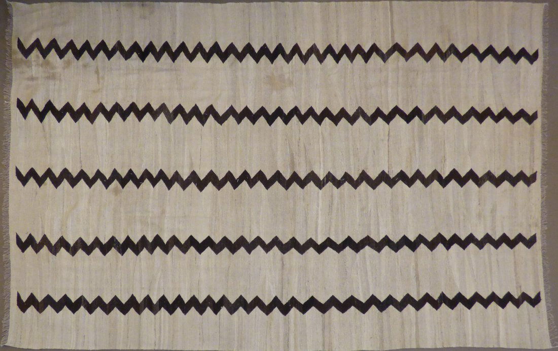 Afghan Kilim Maimana Hand Knotted 8'8" X 11'2" (1 of 4)