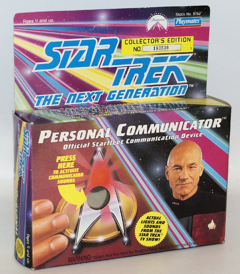 1992 STAR TREK Next Generation PERSONAL COMMUNICATOR (1 of 2)
