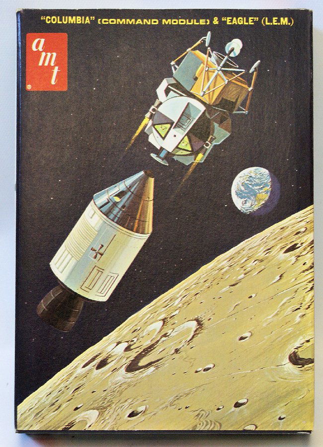 Vintage AMT 1:200 Apollo Spacecraft COLUMBIA Module & (1 of 2)