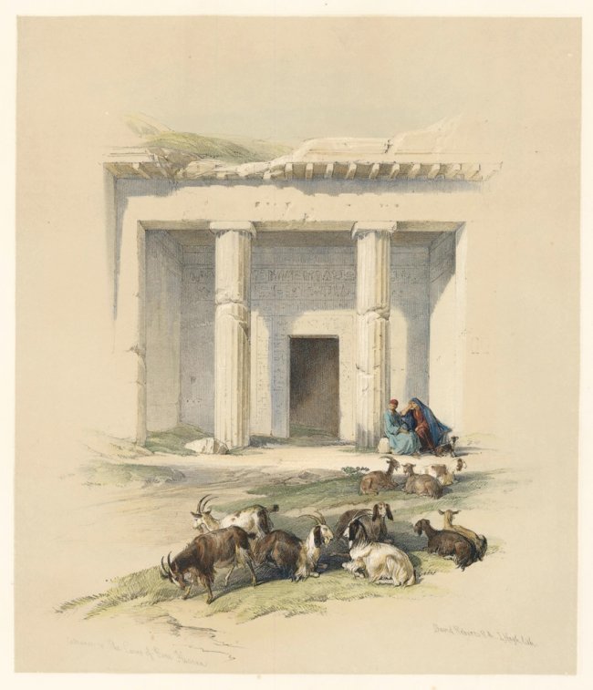 Entrance to the Caves at Beni Hassan, Egypt and Nubia (1 of 1)