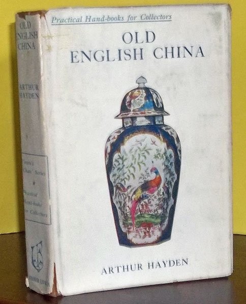 Antique Old English China HC Reference Book W/ DJ (1 of 2)