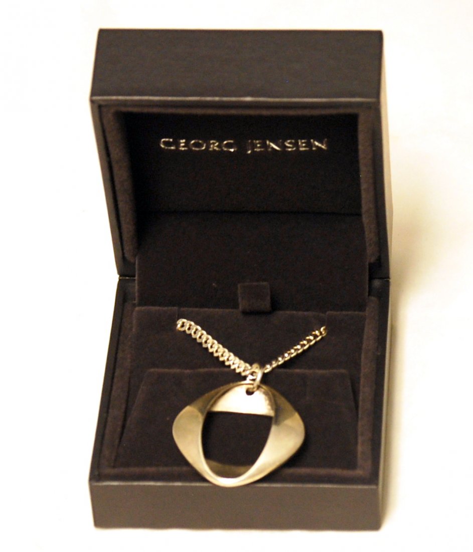 Georg Jensen Sterling Silver Necklace #190 (1 of 2)