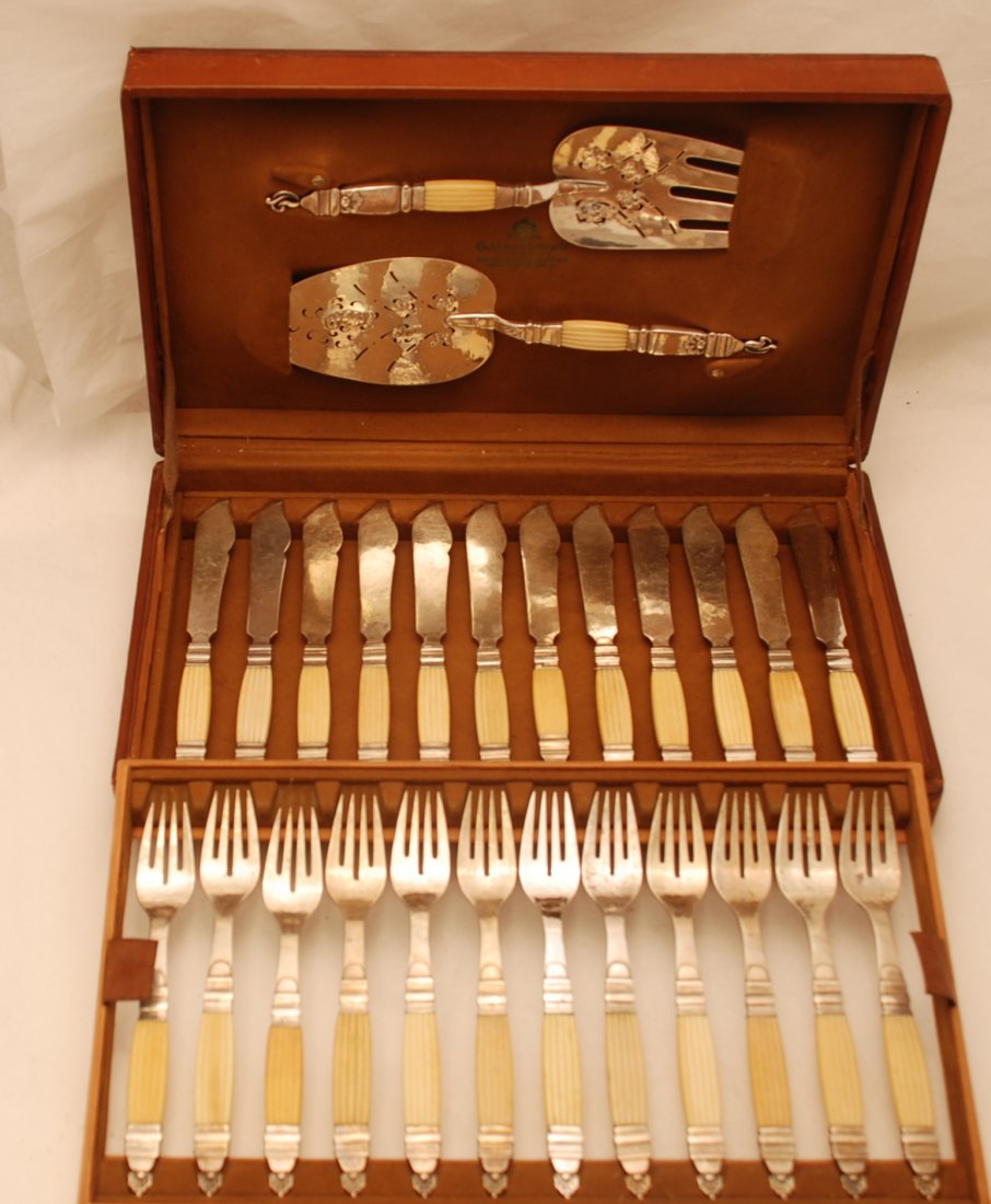 Early & Museum Rare Georg Jensen  Sterling Silver Fish (1 of 10)