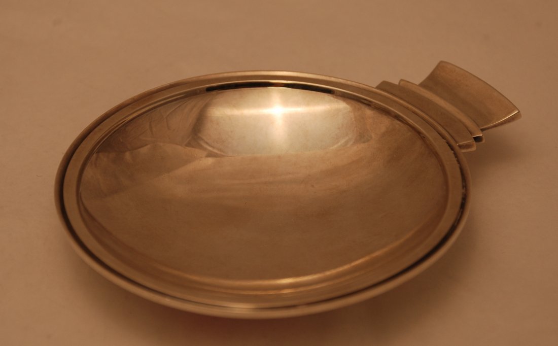 Georg Jensen Sterling Silver Pyramid Pattern Mint Dish (1 of 4)