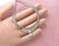 ESTATE .60ct FLOATING SOLITAIRE DIAMOND WOVEN NECKLACE - 4