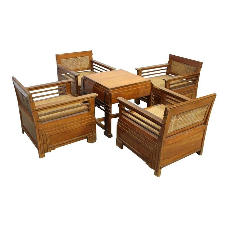 Italian Art Deco Set (1 of 10)