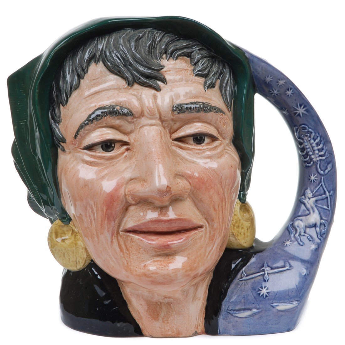 Royal Doulton Character Jug Fortune Teller Large Style (1 of 1)