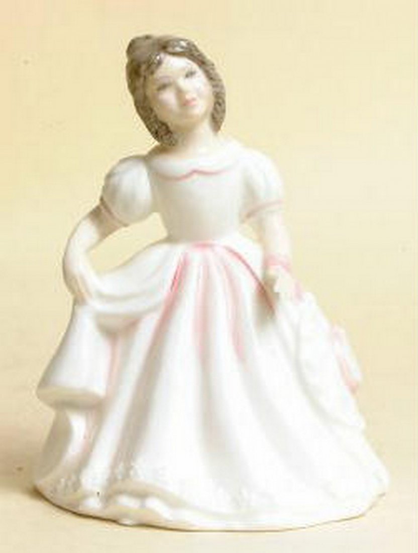 Royal Doulton Figurine Amanda, HN3406, H. 5.25": Royal Doulton Figurine Amanda, HN3406, H. 5.25" No Reserve Flat shipping rate within the Continental USA. Additional shipping and handling fees will apply for International shipping. Flat rate shippin