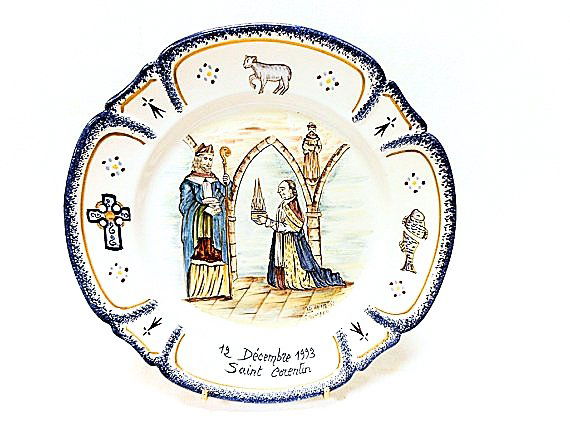 HB Henriot Quimper Pottery Hand Painted Numbered 85/150 (1 of 5)