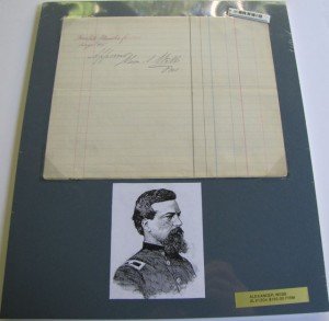 Signature of Gettysburg General Picketts Charge (1 of 1)