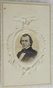 1875 CDV Of President Andrew Johnson (1 of 1)