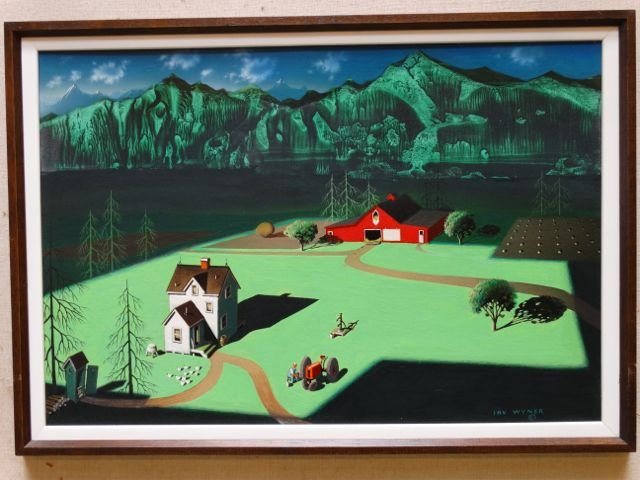 Irv Wyner: Farmhouse and Barn (1 of 6)