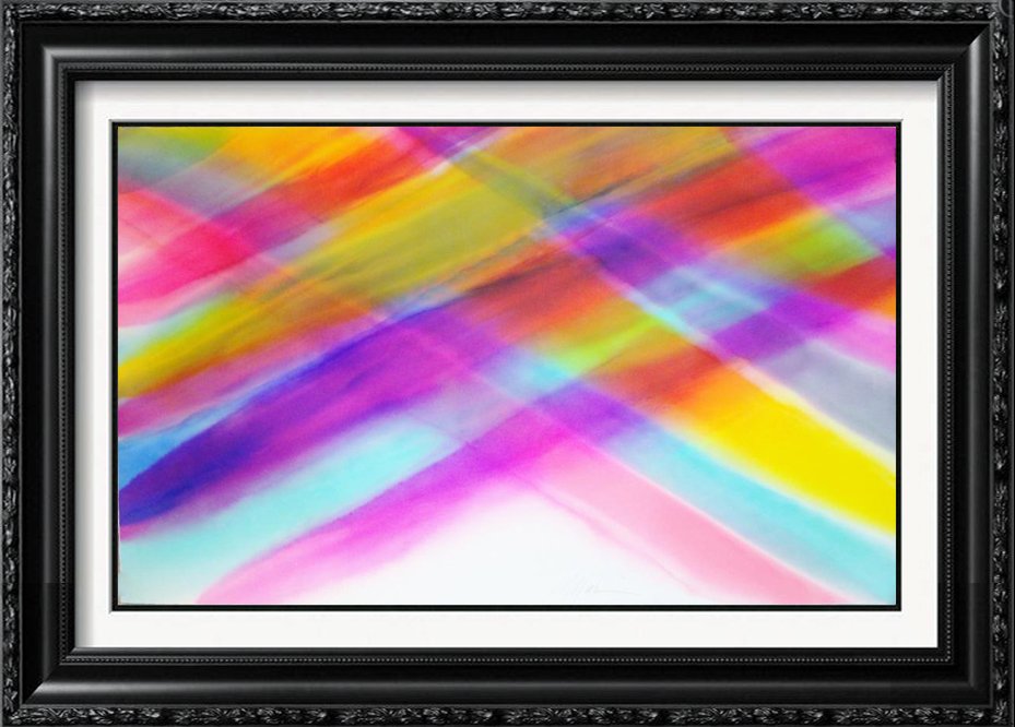 70x42 Original Watercolor Signed Markman Rare c.1982 (1 of 8)