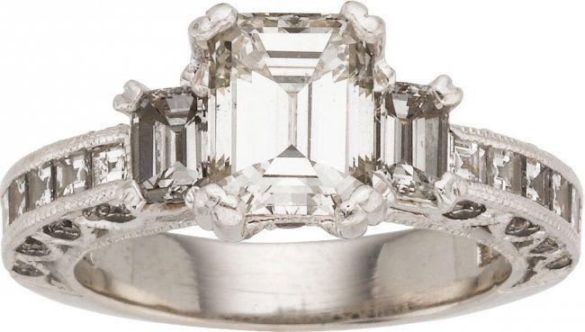 TACORI PLATINUM DIAMOND ENGAGEMENT RING 2 CTS (1 of 2)