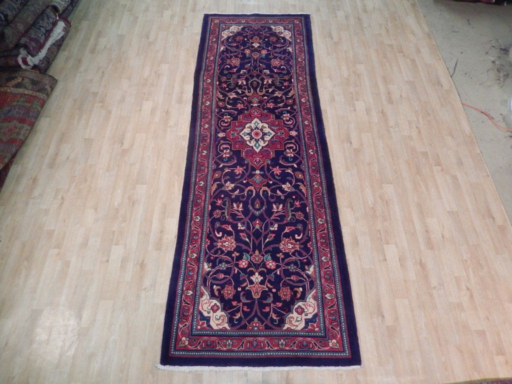 4X11 Persian Kashan Runner Handmade Genuine Rugs (1 of 6)