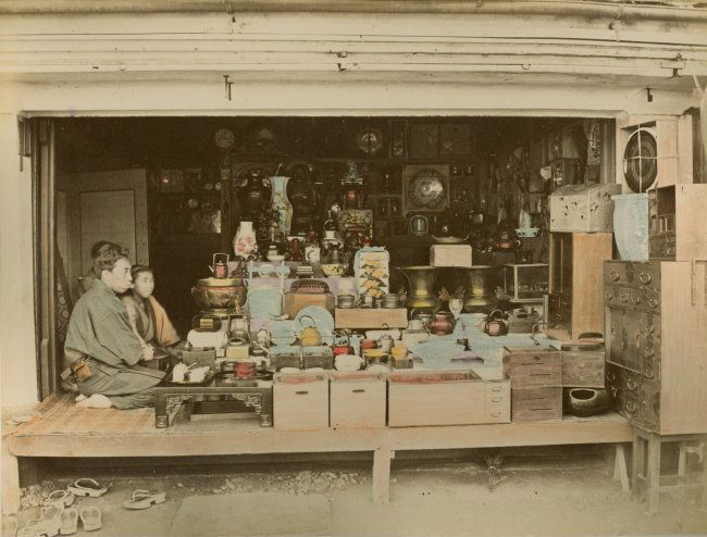 General Store, Japan. c1885 (1 of 1)