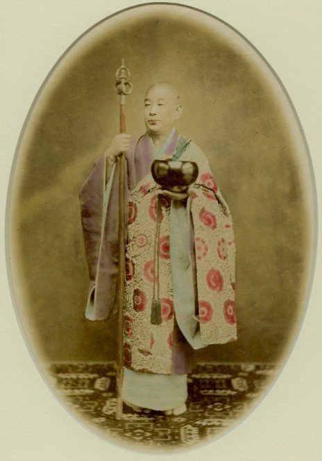 Buddhist Priest, Japan, c1870 (1 of 1)