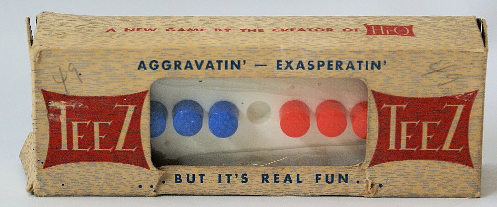 Vintage 1954 TEEZ Brain Teaser Skill Game by K-T Games, (1 of 2)